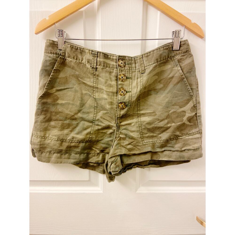 Camo Boho Grunge Street Wear Shorts